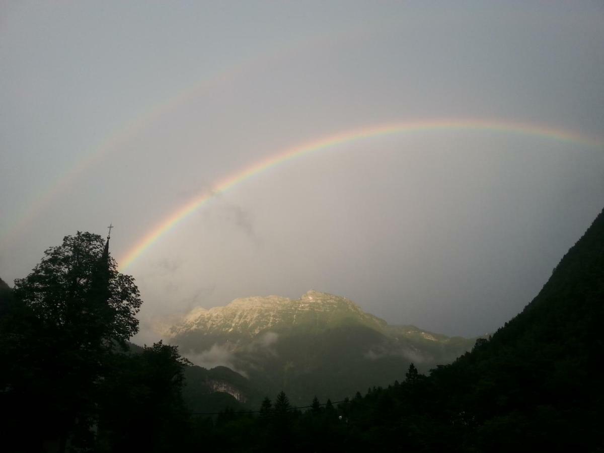 Apartma Pod Rozem Soča Exterior foto