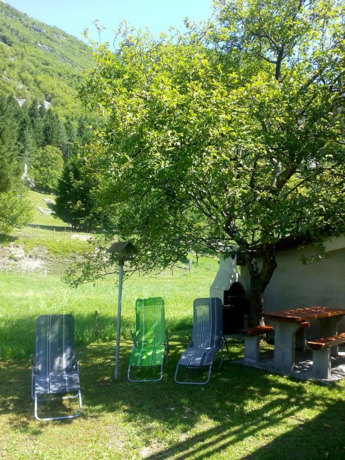Apartma Pod Rozem Soča Exterior foto