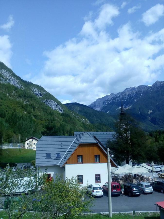 Apartma Pod Rozem Soča Exterior foto